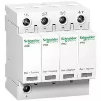 Schneider Electric „Schneider“ viršįtampio iškroviklis C 4P 8kA 1,1kV 350V iPRD-8-8kA-350V-4P (A9L08400)