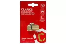 Clarks SHIMANO (Saint M810, M820, ZEE, M640) stabdžių kaladėlės pusiau metalinės
