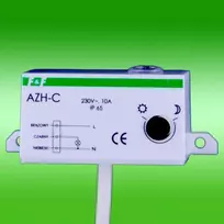 Prietemos jungiklis F&F 10A/230V/IP65 baltas