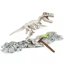 Jaunojo archreologo rinkinys Clementoni T-REX, šviečia tamsoje
