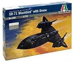 Italeri - Lockheed SR-71 Juodas Bird, 1/72, 0145