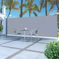 Ištraukiama šoninė pertvara, kreminės spalvos, 160x500cm