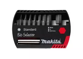 Makita Sukimo antgalių komplektas šešiakampiai 1,5/2/2,5/3/4/5/6/8 mm + magnetinis laikilis, P-53774
