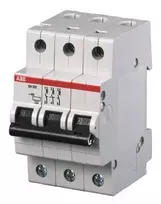 Automatinis jungiklis ABB SH203, 3P, C, 10A, 6kA