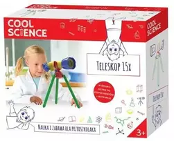 SCIENCE MOKSLAS – Mano pirmasis 15 kartų didinantis teleskopas (180050)