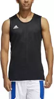 Adidas Krepšinio Marškinėliai 3G Spee Rev Jrs Juodas Baltas DX6385