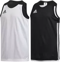 Adidas Krepšinio Marškinėliai Paaugliams 3G Spee Rev Jrs Juodas Baltas DX6387