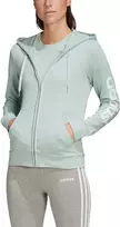 Adidas Džemperis W E Lin FZ HD Žalias FM6484