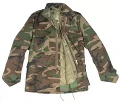 Mil-Tec Vaikiška striukė US M65, WOODLAND