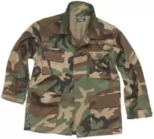 Mil-Tec Vaikiškas švarkas US BDU, WOODLAND