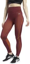 Reebok Tamprės Moterims Wor Myt Seamless 7/8 Maroon Burgundy GE3332