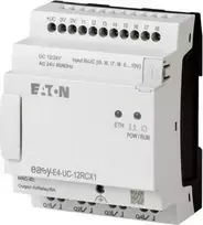 Eaton programuojamas relės easyE4 12-24VDC 24VAC 8DI, 4AI 4DO- R EASY-E4-UC- 12RCX1 (197212)