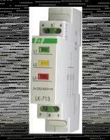F&F Maitinimo valdymo lempa 3F TH35 raudona LK- 713 R