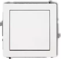 Karlik Deco Monopole mygtukas baltas (DWP -4.1)