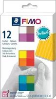 Staedtler FIMO 8023 C, Modelis, Įvairių spalvų, Suaugusiesiems, 12 vnt., 110 °C, 30 min.