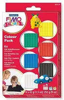 Fimo rinkinys Modelino masė vaikams, spalvotas pak.