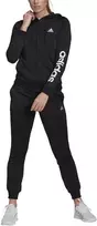 Adidas Sportinis Kostiumas Moterims W Lin Ft Ts Juodas GM5575