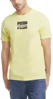 Puma Marškinėliai Core International Tee Geltona