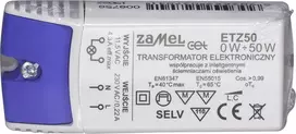 Zamel Elektroninis transformatorius 230/11,5V 0-50W ETZ50 (LDX10000041)