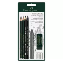 Rinkinys eskizavimui Faber-Castell Pitt Graphite, 7 dalys