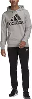 Adidas Sportinis Kostiumas Vyrams M Bl Ft Hd Ts Pilkas Juodas