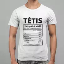 Marškinėliai "Tėčio sudėtis"