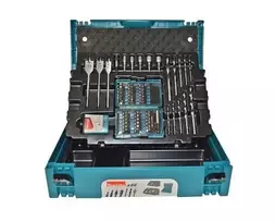 Makita sukimo antgalių ir grąžtų rinkinys 62 vnt. B-53908 MAKPAC lagamine