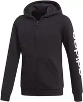 Adidas Džemperis Mergaitėms Yg E Lin Fz Hd Juodas EH6124