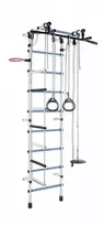 Sanro Sporto kompleksas (gimnastikos sienelė) RAINBOW balta-mėlyna, 230x52,5cm