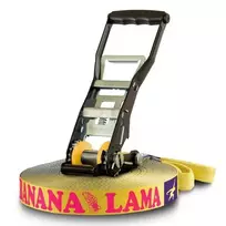 Vokietija Slackline Gibbon Banana Lama XL TreeWear rinkinys 25m/3,5cm