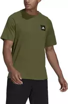 Adidas Marškinėliai Vyrams Mhe Tee Sta Žalias