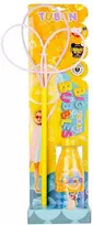 Tuban Muilo burbulų žiedas "Drugelis Multi" + Muilo burbulų skystis 400 ml