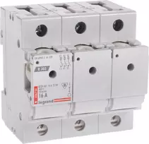 SAUGIKLIŲ IŠJUNGIKLIAI LE-606704 TRIFAZIS 16 A D01 LEGRAND