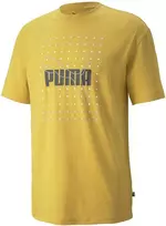 Puma Marškinėliai Vyrams Reflective Graphic Tee Geltona