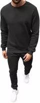 J.Style Sportinis Kostiumas Vyrams Fleece Juodas 68C10380-3