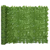 Balkono pertvara, 300x150cm, su žaliais lapais