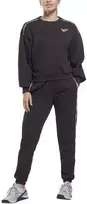Reebok Sportinis Kostiumas Moterims Piping Pack Tracksuit Juodas HB2338