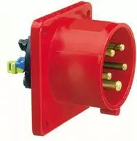 Bals Quick-Connect skydelio imtuvo kištukas tiesus 32A 5p 400V 6h IP44 (282002)