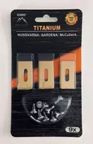 Titaninių peiliukų rinkinys (9 vnt. 35 mm) Gardena, Husqvarna robotui žoliapjovei