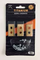 Titaninių peiliukų rinkinys (9 vnt.) Worx Landlord robotams vejapjovėms