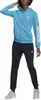 Adidas Sportinis Kostiumas Moterims W Lin Ft Ts Juodas Mėlyna HD1696