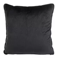 Eurofirany LILI Minkšto aksomo pagalvės užvalkalas, 40X40 cm, spalva: juoda