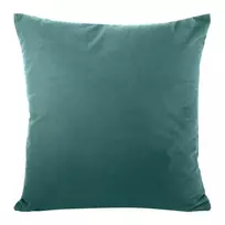 Eurofirany MILO aksominis pagalvės užvalkalas su smulkiu struktūriniu raštu, 45X45 cm, spalva: turkio