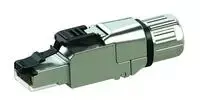 Telegärtner MFP8 jungtis CAT 6A T568B, su iš anksto sumontuotu apsauginiu dangteliu