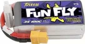 Gens Ace & Tattu Baterija Tattu Funfly 1550mAh 11.1V 100C 3S1P XT60
