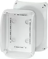 Hensel 62000087 Jungiamoji dėžutė be gnybtų 180x130x77mm pilka IP66/67 KF 1000 H 62000087