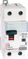 Legrand 410962 Diferencinis automatinis jungiklis 2P 6A B 0.03A, A tipas P312 DX3 410962