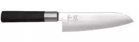 Japoniško plieno peilis KAI Wasabi juodas DM6716S peilis 16,5 cm ašmenys
