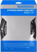 Shimano stabdžių trosų komplektas plieno plento/MTB juodas
