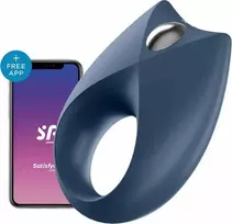 SATISFYER _ Royal Vieno vibracijos žiedas vyrams